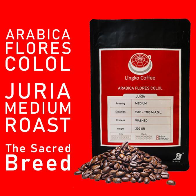 

[COD] KOPI ARABIKA ARABICA JURIA FLORES MANGGARAI COLOL MEDIUM 200GR BIJI [COD]