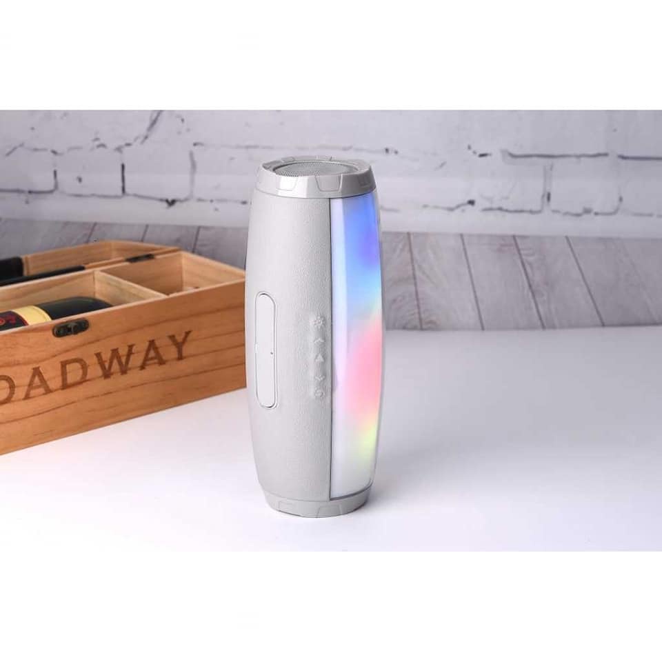 Speaker Wireless Bluetooth Portable TG 165 dengan Subwoofer Lampu LED Radio FM