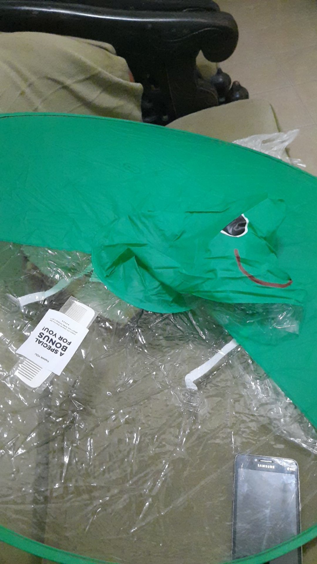 Tabasa Topi Ufo Anak Untuk Hujan