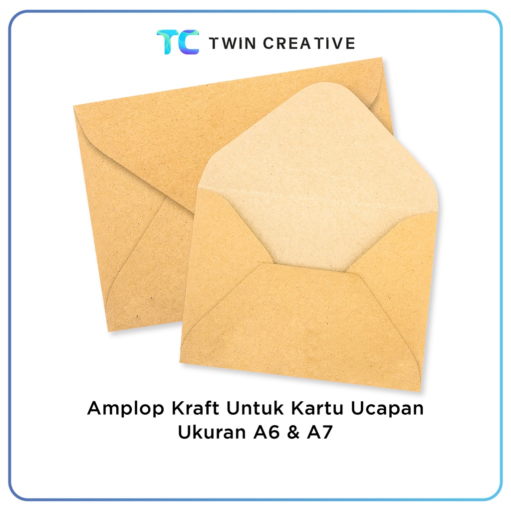 

Amplop Coklat Kertas Kraft - Amplop Surat