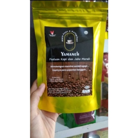 

Bekasi Kopi Amaneh Kopi Jahe merah Herbal Penambah stamina 200gr