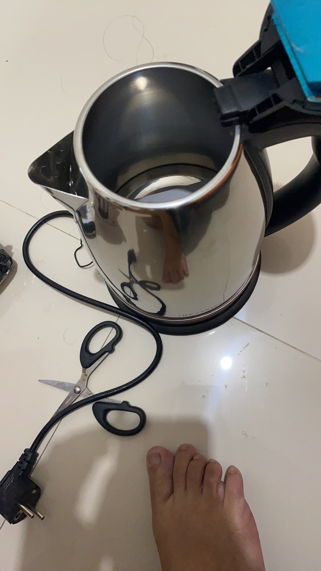 [✅ Cod]ceret Kettle Listrik Termos Pemanas Air Teko Listrik Paling Murah Awet Tahan Lama 1.8l T-1040