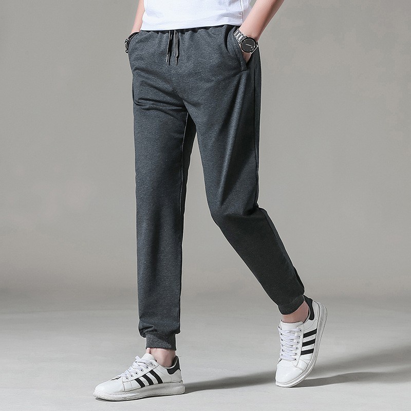 FF Celana Jogger Polos Sweatpants Celana Pria Panjang Olahraga