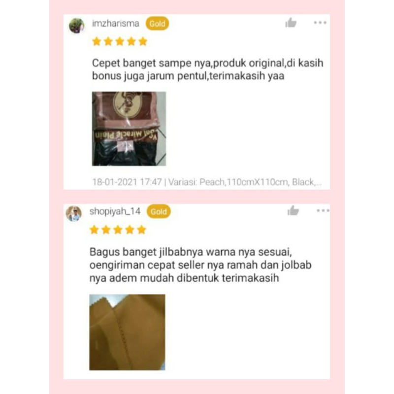 PART 2 JILBAB VOAL MIRACLE PLAIN UMAMA  JILBAB HIJAB KERUDUNG SEGIEMPAT POLOS LASER CUT  UMAMA