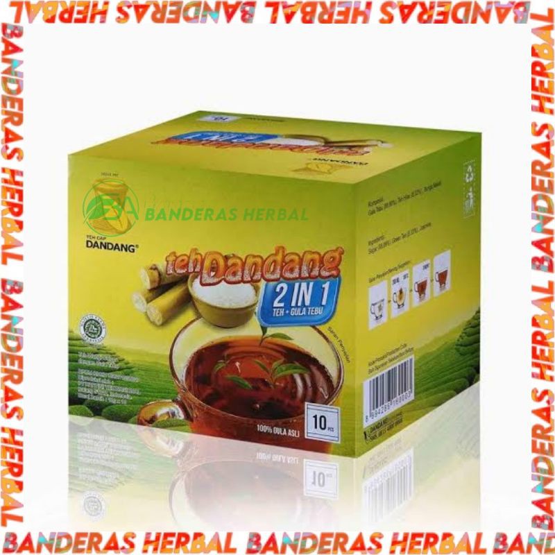 

Teh Dandang 2 in 1 Teh Gula Tebu 10sachet