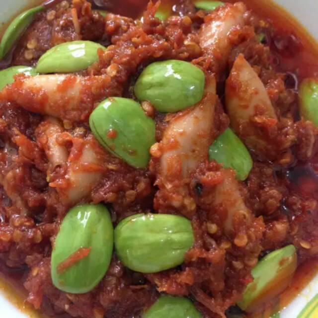 

Promosi Sambal Cumi Pete Pedas endes/Sambel Cumi Pete pedes top markotop