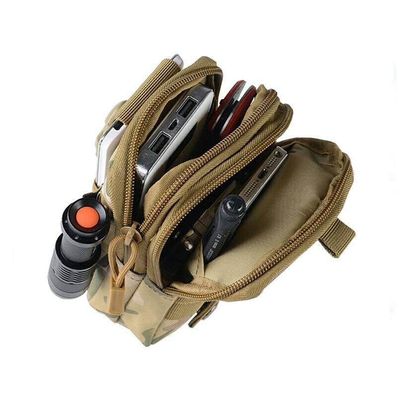 Tas pinggang import/aksesoris gadget/sarung hp/tas army/waist bag