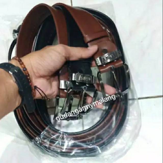 IKAT PINGGANG ASLI KULIT BER RESLETING