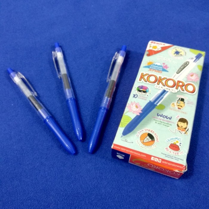 

Pulpen gel Zebra Kokoro Sweet (per lusin) promo