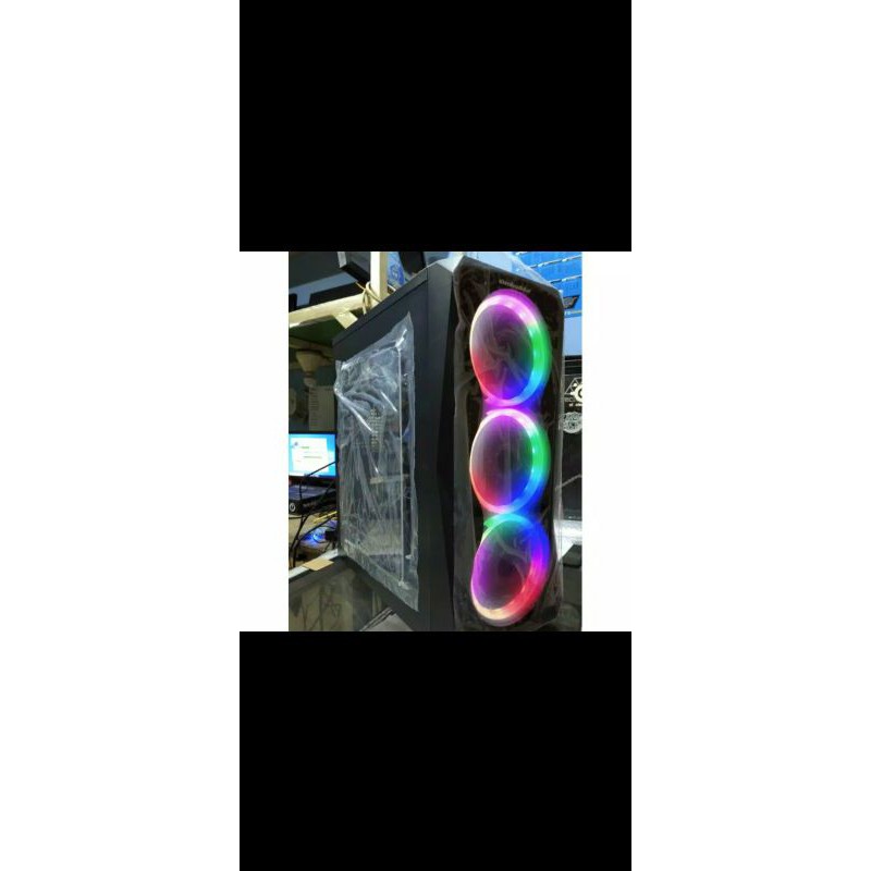 Fan RGB otomatis 12 inc untuk semua casing