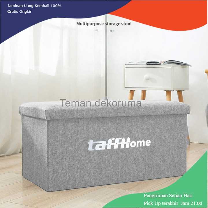 TD-DA1 TaffHOME Sofa Kotak Penyimpanan Barang Foldable Storage - L1705