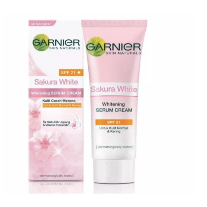 Garnier sakura Whitening serum SPF21++[20ML]