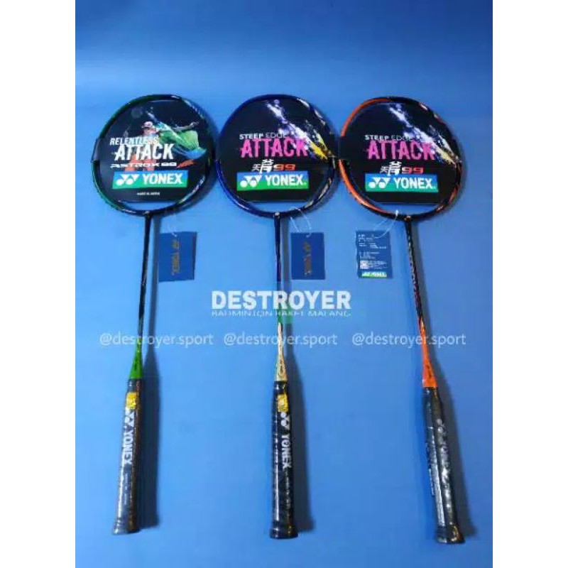 raket badminton bulutangkis astrok 99 new colour dan lcw