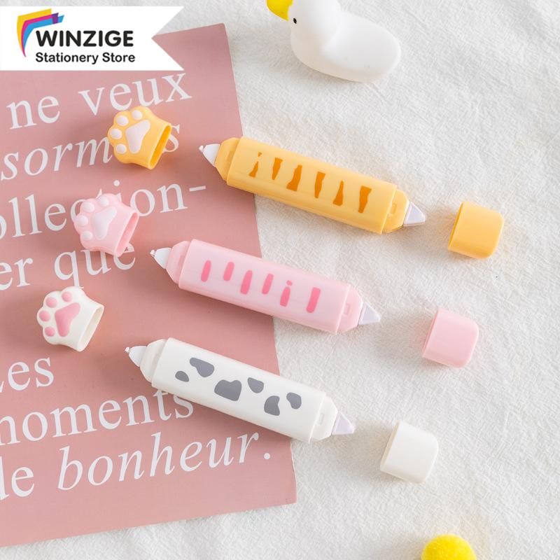 Winzige Cute Cat Claw Correction Tape Double-Sided Adhesive Tape Set