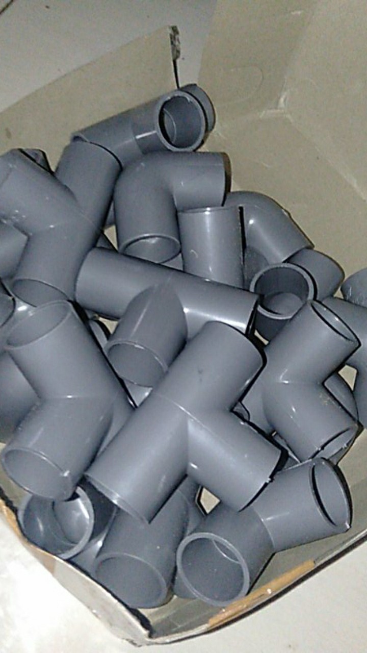 Tee 3/4 T Sambungan Cabang Tiga Pipa Pvc Fitting Pvc Merk Trilliun