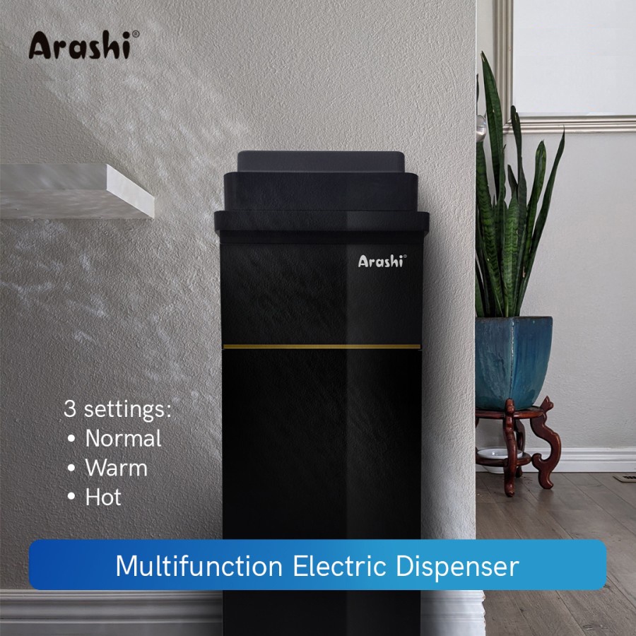 Dispenser Galon Bawah Multi Fungsi Arashi AMD01B dengan Remote Control