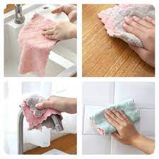 &lt;^ SJA ^&gt; KAIN LAP MICROFIBER SERBET DAPUR LAP MICROFIBER KAIN LAP