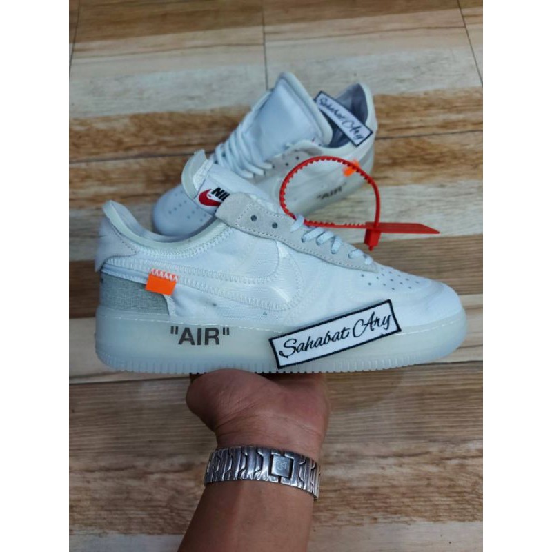 Sepatu Air Force 1 Low White Off White