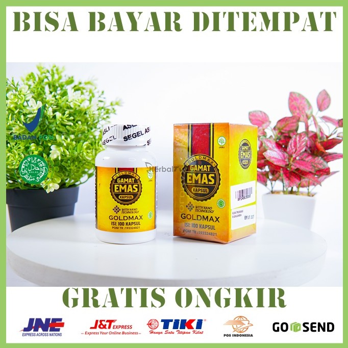 Bisa Cod Obat Herbal Keloid Gamat Emas Kapsul 100% Asli