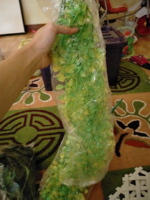 Paket Breket Wajik+juntai Kemuning/bunga Plastik/daun Plastik/rumput Plastik/daun Rambat Plastik