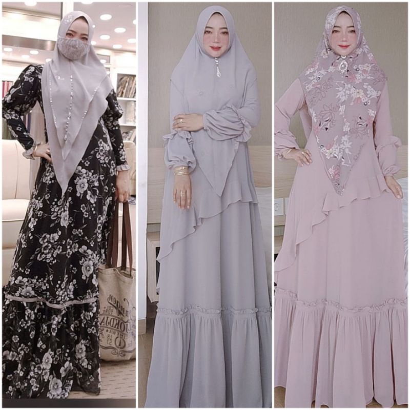 [FAESTA DAILY] DRESS SET/GAMIS SYARI DAILY CLOTHING BY Faesta Syari