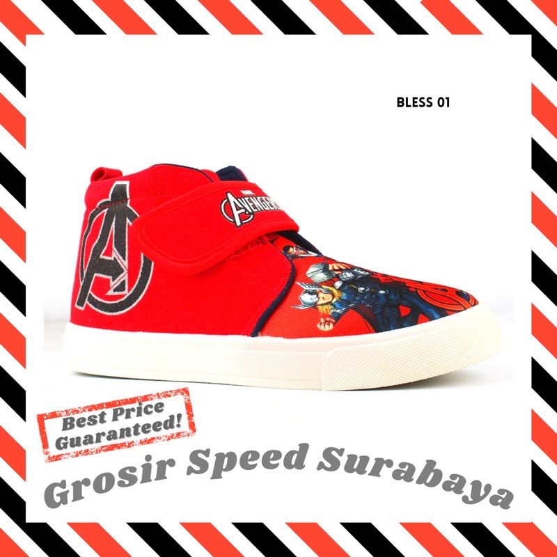 Sepatu Anak Loggo Avengers Bless 01