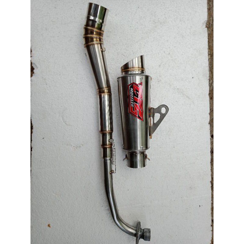 Knalpot Recing CTS muffler Gren Legenda Supra Jupiter Vega C70 Shogun Dll