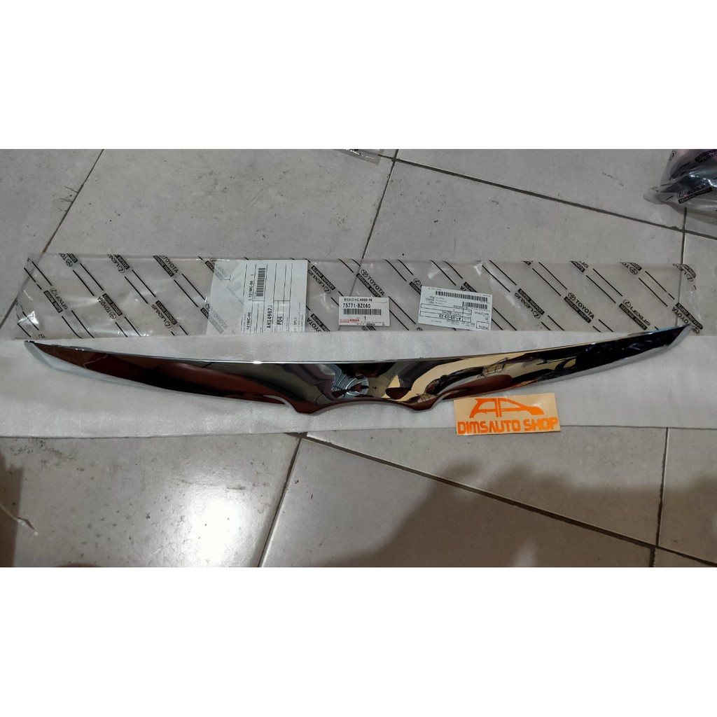 list kap mesin avanza 2007 sd 2010 List Lis Kap Mesin Chrome Avanza 2007 2008 2009 2010 Original Asl