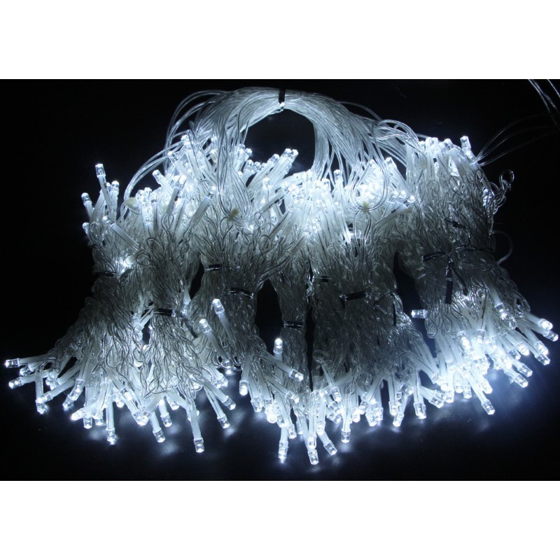 TaffLED Lampu Gorden Dekorasi Wedding Fairy Light 3x3Meter 300 LED 300L white Grab medan