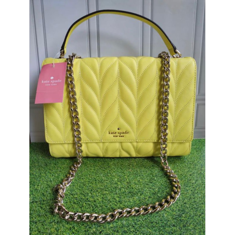 Tas Kate Spade Authentic Original / Emelyn MEDIUM Warna Limelight