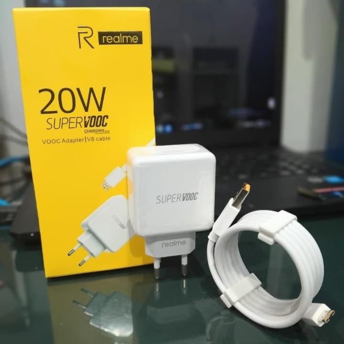 (NEW) charger realme 3pro/5/5pro/6/6pro original 100% Fast charging Vooc 4A 20W (BY 88ACC)