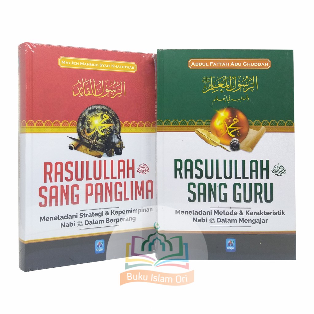 Paket Buku Rasulullah Sang Panglima dan Rasulullah Sang Guru - Pustaka Arafah