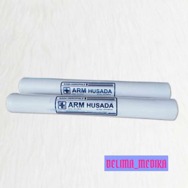 Kasa Verban Gulung Besar 40yard x 80cm ARM Husada / Kasa Perban Gulung Besar 80cm X 40yard ARM Husad