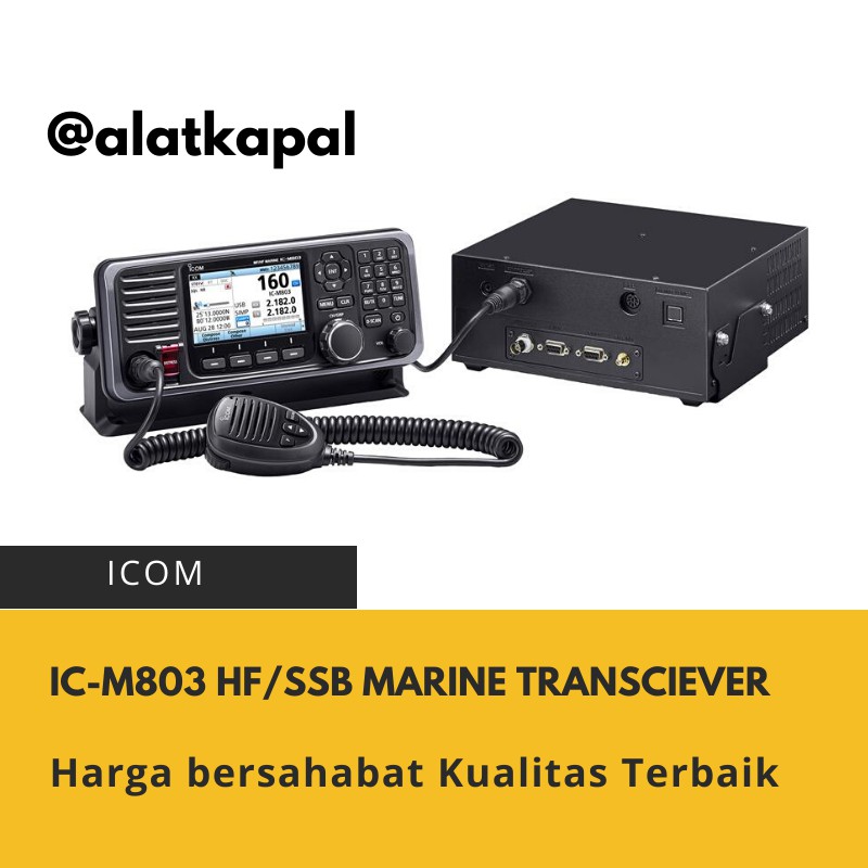 Jual Icom Ic M Hf Ssb Marine Transceiver Harga Murah Shopee Indonesia