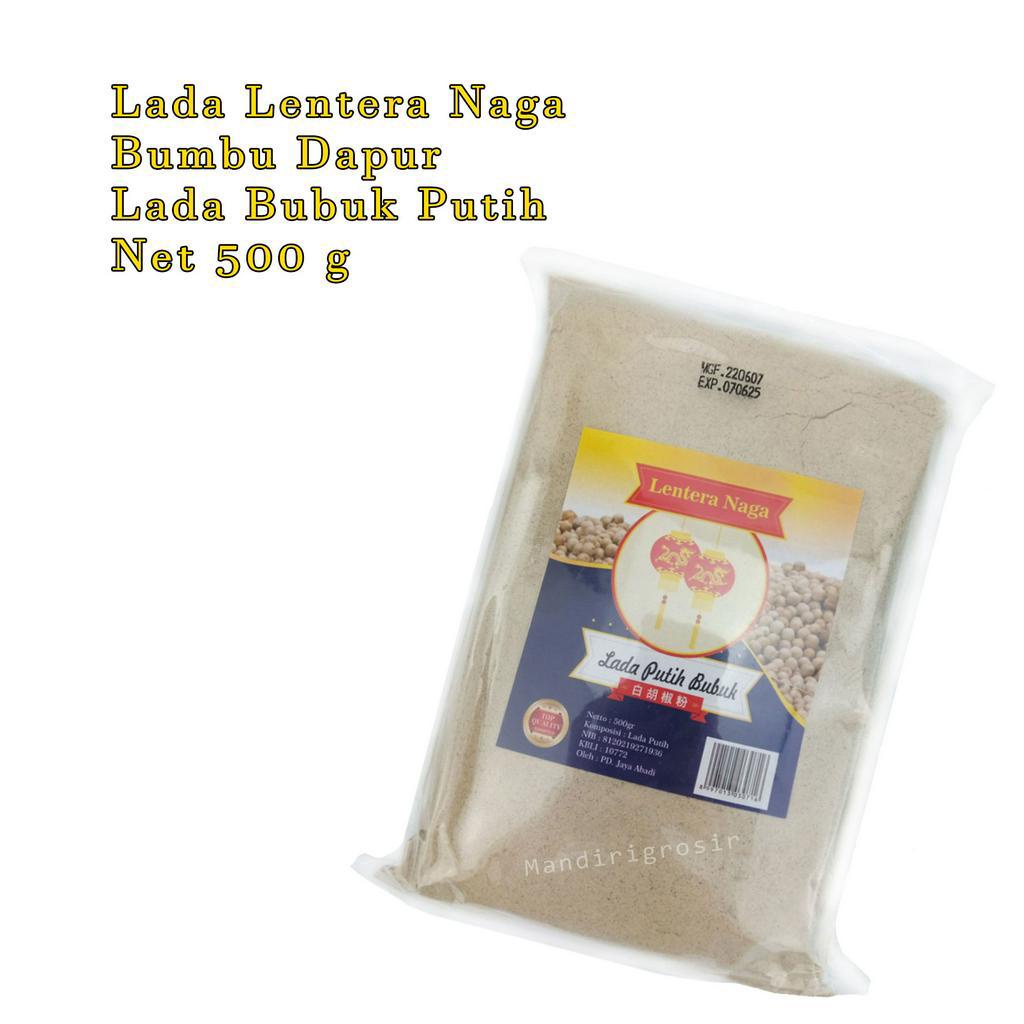 Lada Lentera Naga* Lada *Bumbu Dapur *Lada putih *Lada Bubuk *500 g