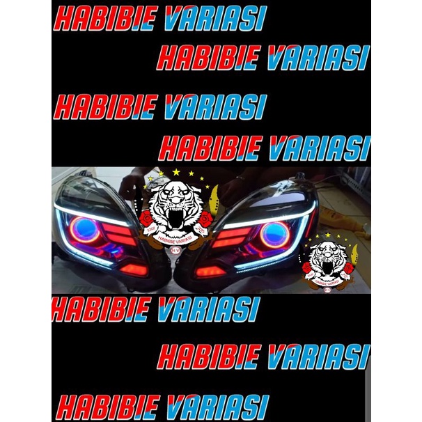 Lampu Depan Honda Mobilio RS 2014-2018.Lampu Headlamp Custom Mobilio RS 2014-2018 LED Projector Proj