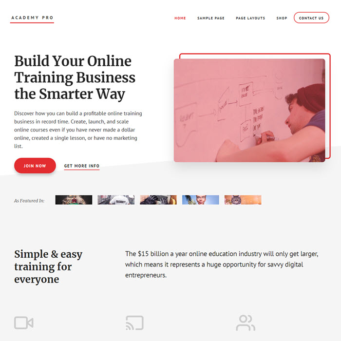 StudioPress Academy Pro Genesis WP Theme