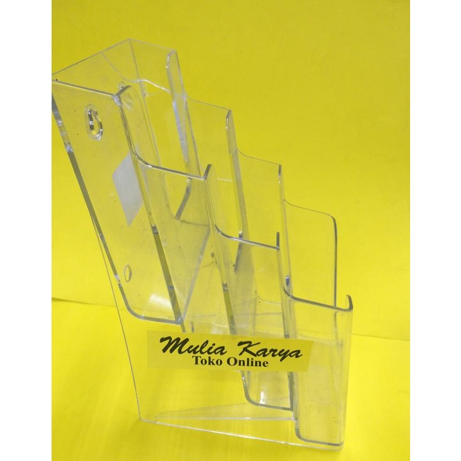 

Office & Stationery | Document Organizer | Display Brosur 4 Susun Uk 1/3 A4 Akrilik | Best Seller