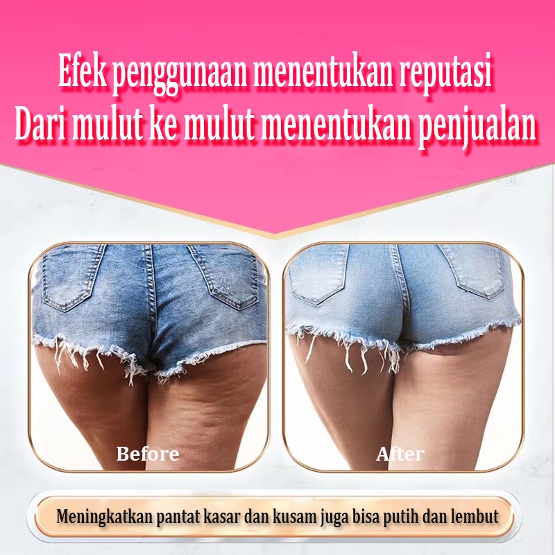 Whitening cream Krim pemutih Whitening body lotion Krim pemutih ketiak krim pemutih bagian pribadi 60g Pemutih seluruh tubuh lutut  siku alur pantat bagian privat lotion pemutih