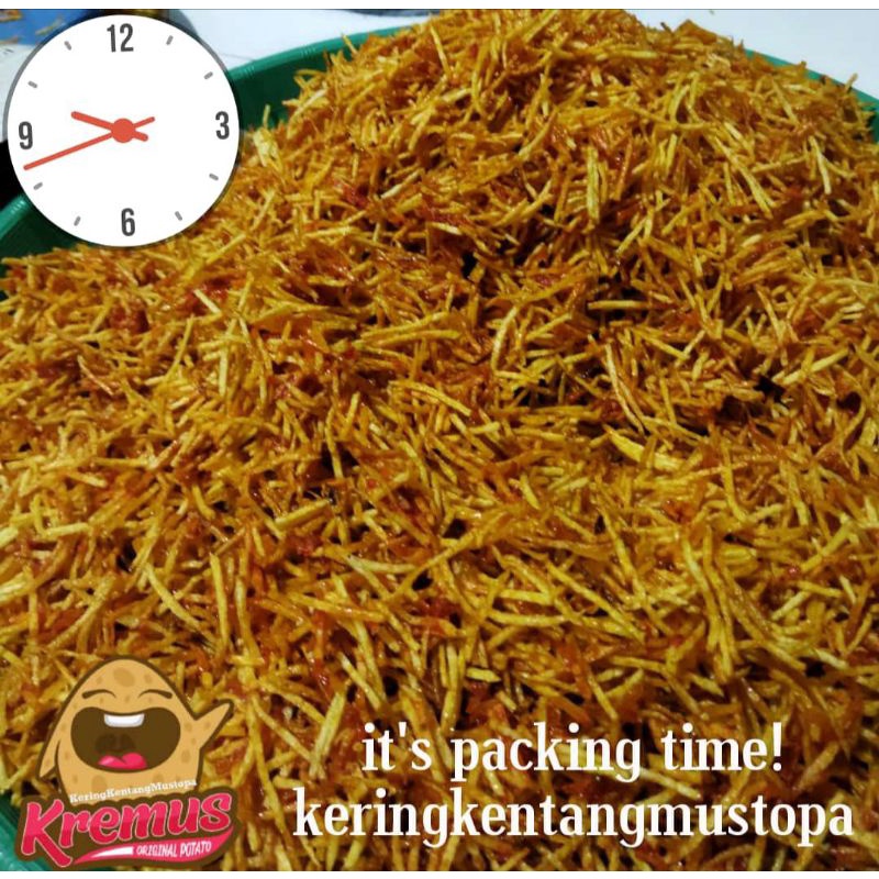 

KENTANG KERING MUSTOPA(KREMUS) MURAH, KRUNCY PLUS KRIUK, PEDAS MANIS CEMILAN SAAT SANTAI