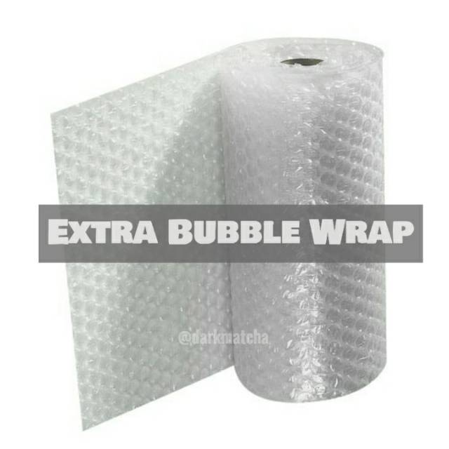 

EXTRA BUBBLE WRAP tambahan packing bubble wrap paket barang pecah belah fragile aman online shop