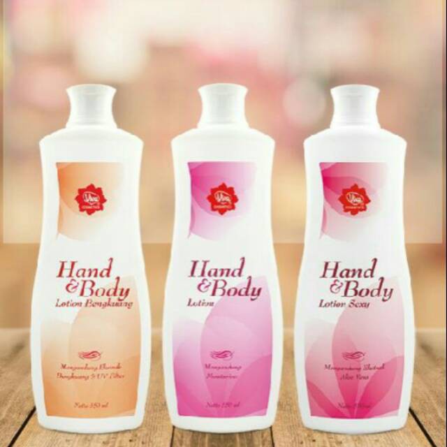 Viva Hand Body Lotion 550 ml (BESAR) HBL Standard Original Sexy Bengkuang Halal BPOM (VH)