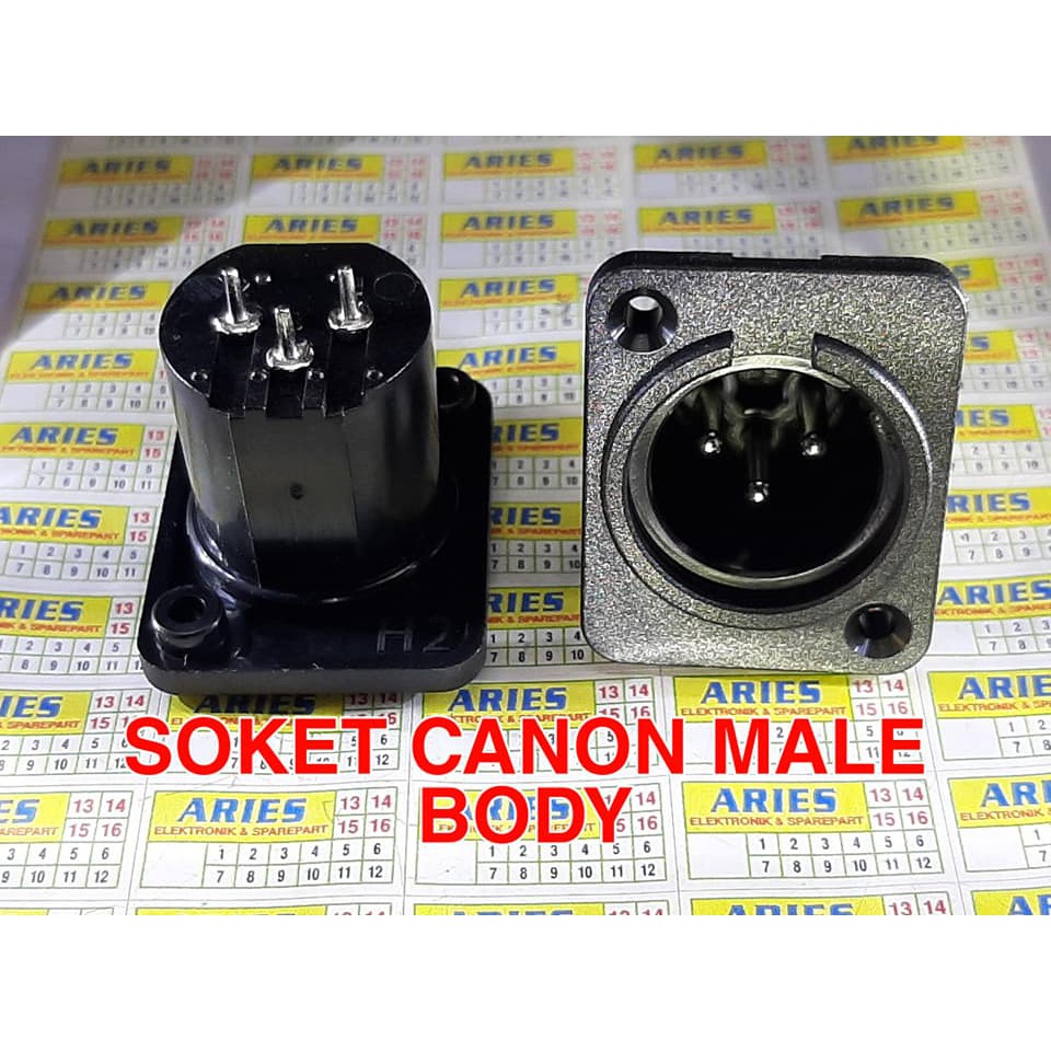 SOKET CANON MALE BODY