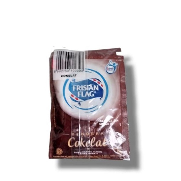 

Susu kental manis bendera frisian flag Coklat sachet 40gr @ 6x40gr