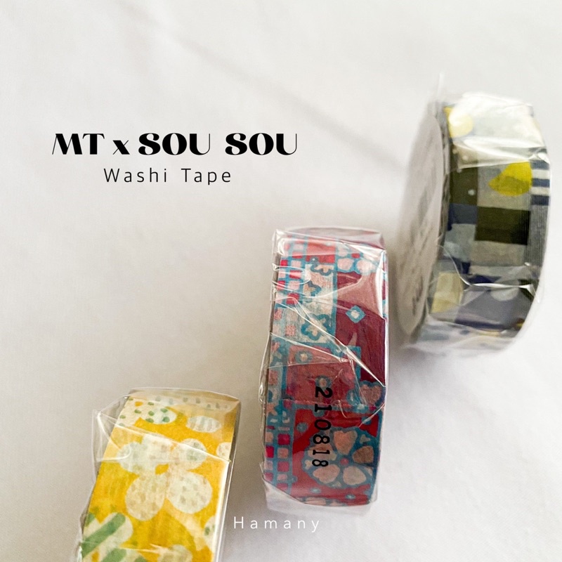 

MT x SOU•SOU 2021 Washi Tape