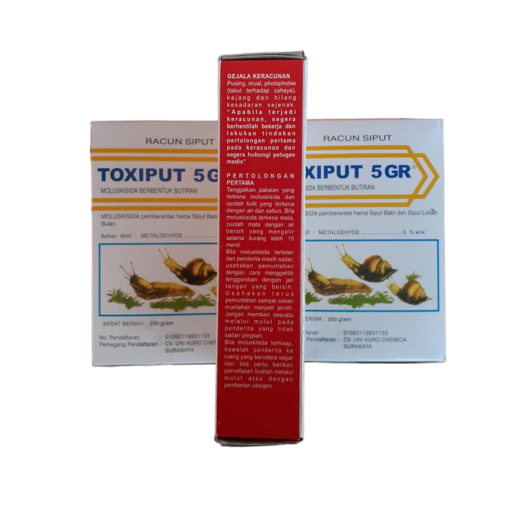 Toxiput 5gr 250 Gram Racun Siput Keong