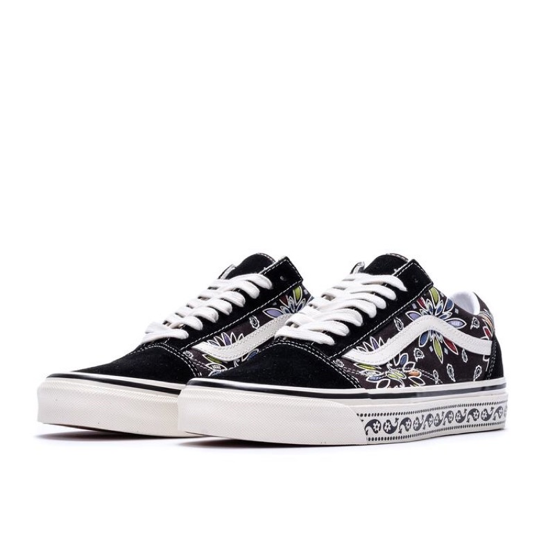 Vans Old Skool 36 DX Anaheim Factory Paisley Black ORIGINAL BNIB 100%