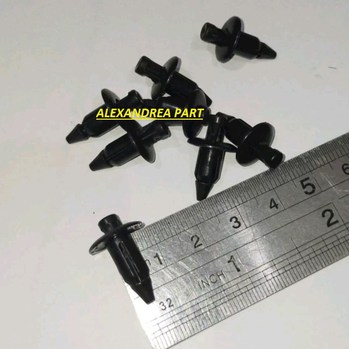 rivet push 7mm klip clip body universal honda series - beat esp new - CBR 150 250 kawasaki ninja