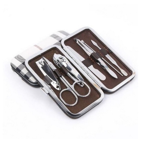 [OL] Alat Gunting Kuku Set Manicure Pedicure 7IN1 Stainless Steel