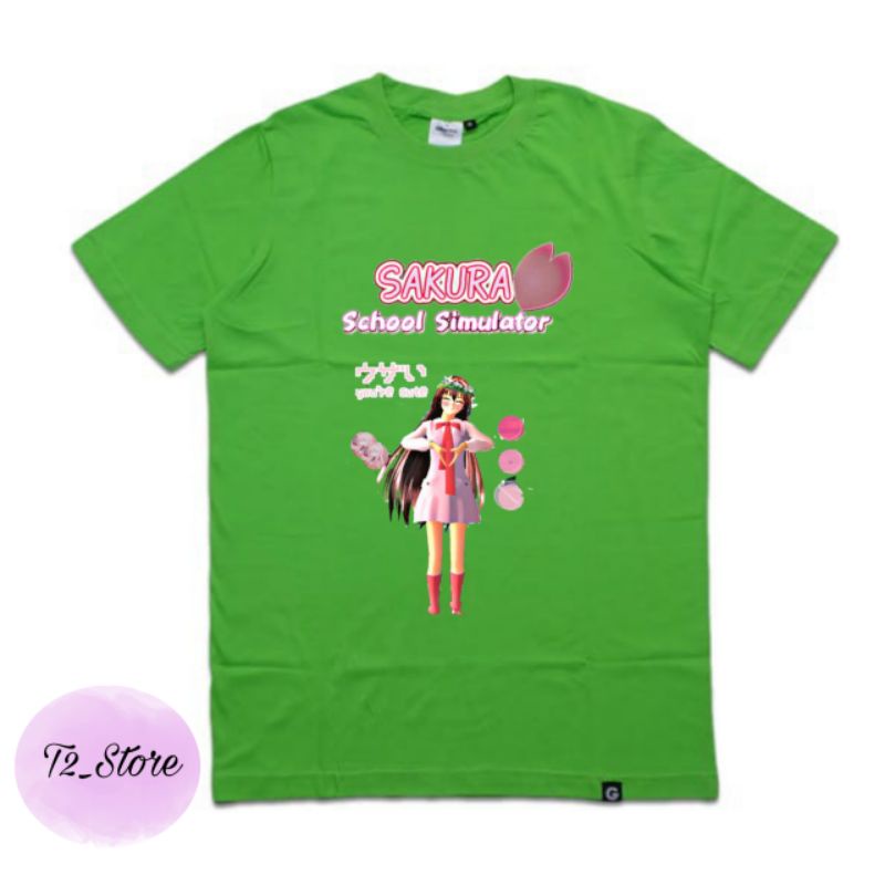 kaos sakura school simulator KIDS KARAKTER SAKURA